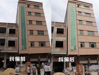 淮北相山区倾斜纠正